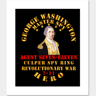 George Washington - Master Spy - 7-11 Hero Posters and Art